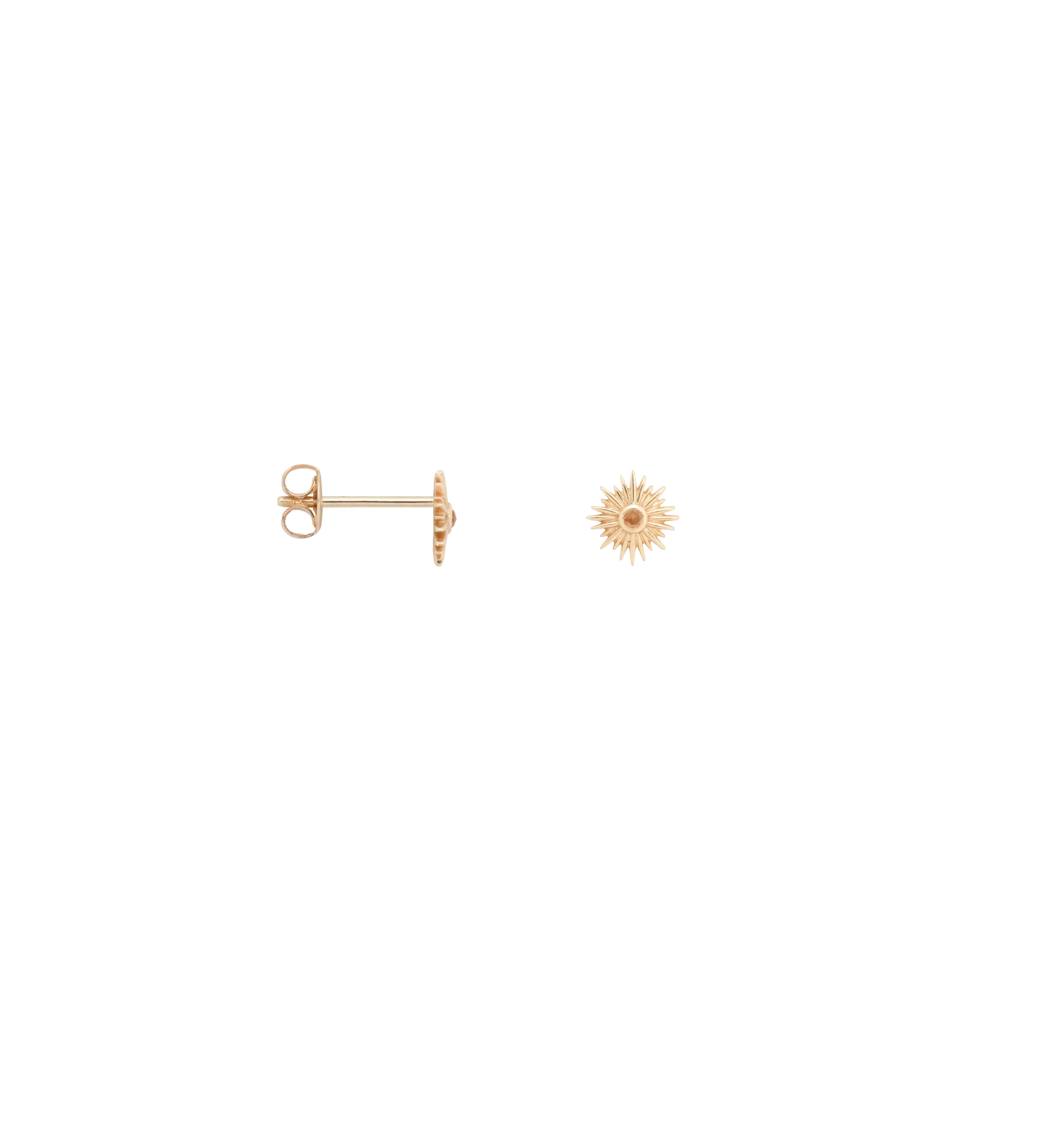 Single Aurora Stud Earring 14K