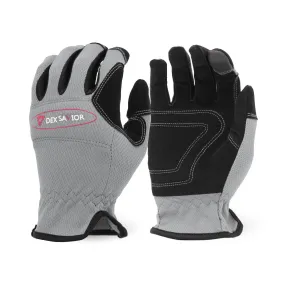 Single Pair - Dex Savior Gray Mechanic Work Glove
