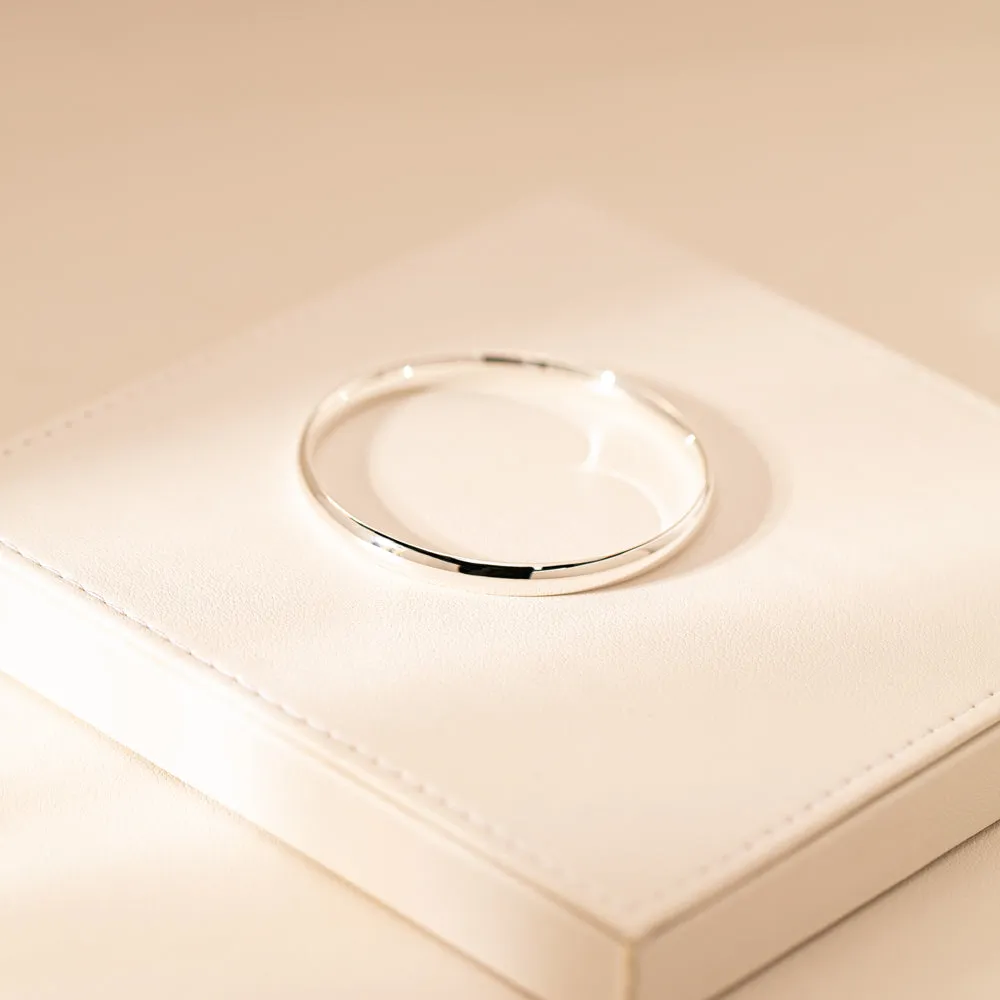 Sterling Silver Baby Bangle