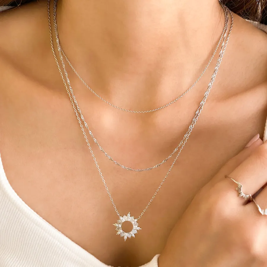 Sterling Silver Classic Chain Necklace