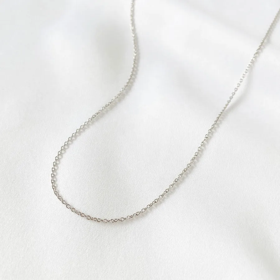 Sterling Silver Classic Chain Necklace