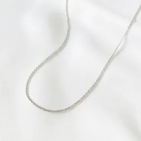Sterling Silver Classic Chain Necklace