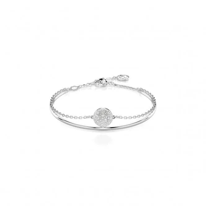 Sublima White Rhodium Plated Bangle 5683447