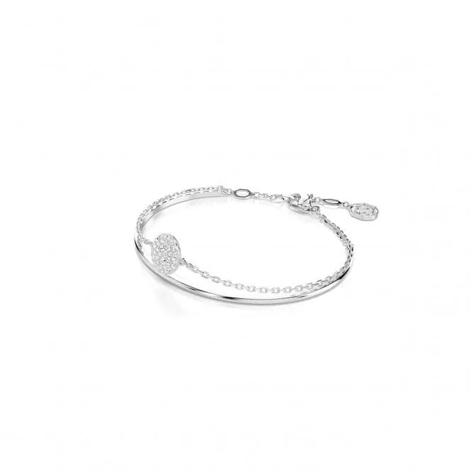 Sublima White Rhodium Plated Bangle 5683447