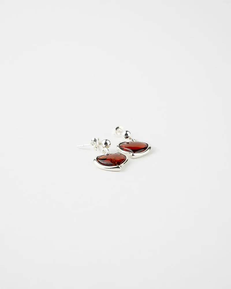 Subtle Heart Earrings