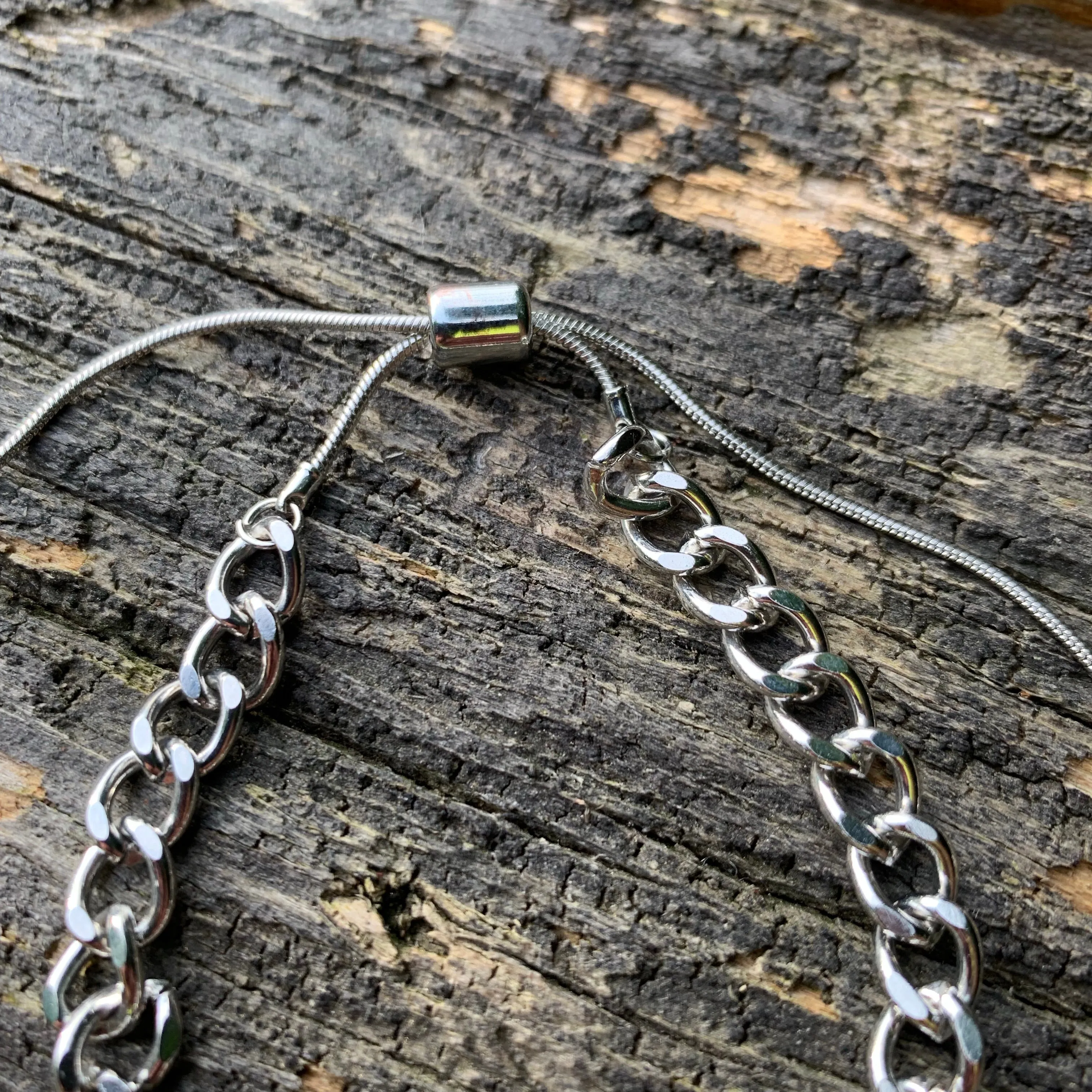 Tennessee State Love Silver Bracelet