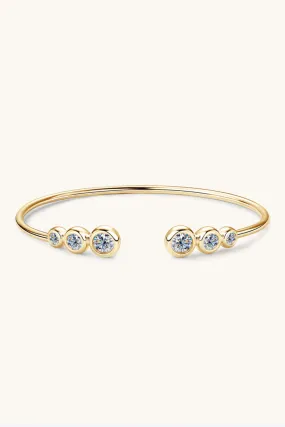 THE JAYNE 1.8 Carat Moissanite Cuff Bracelet