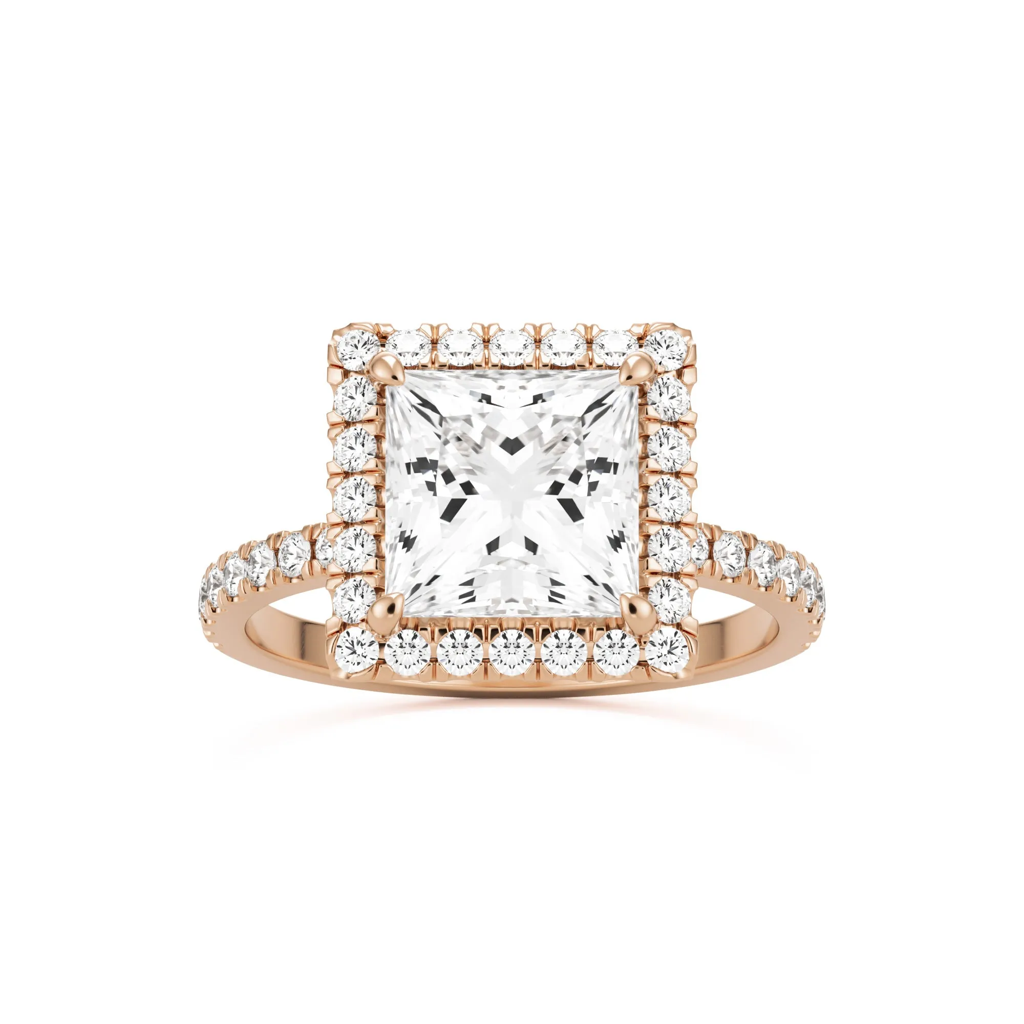 The Princess Halo Pavé