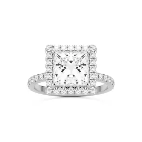 The Princess Halo Pavé