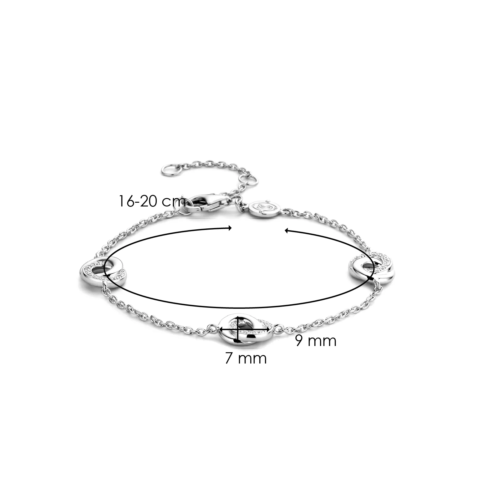TI SENTO Bracelet 2925ZI