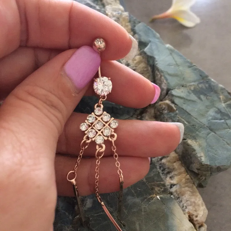 Tic Tac Toe with Hanging Bars Belly Bar