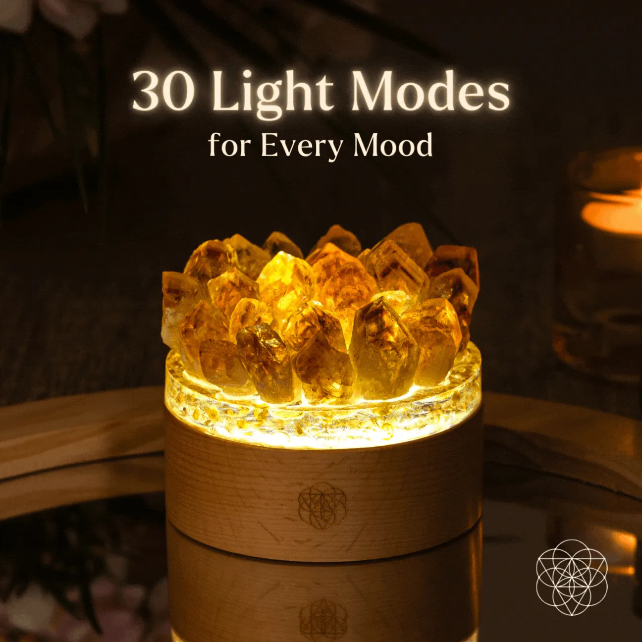 Turn My Life to Gold - Midas Citrine Lamp