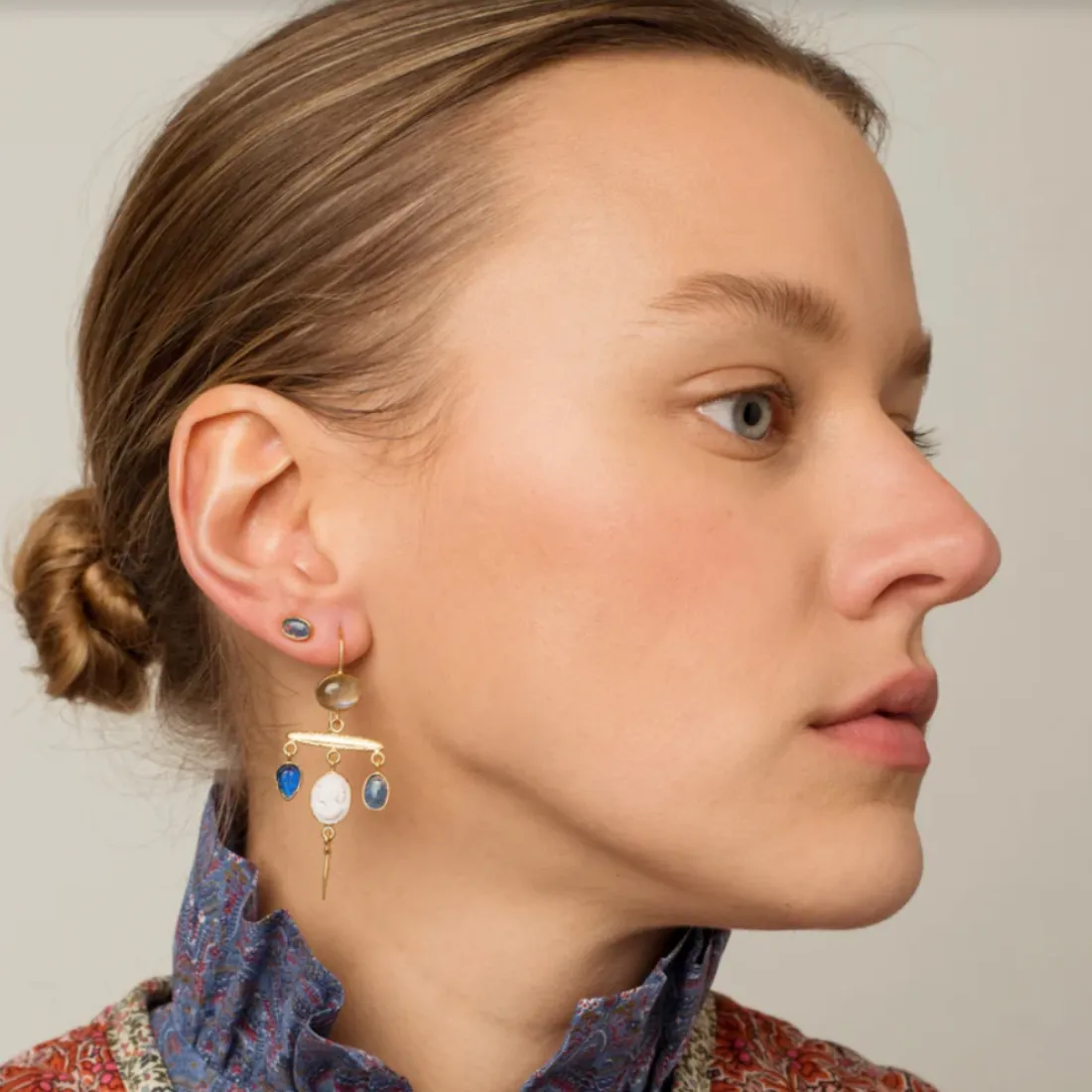 Victorian Pin Drop Earrings