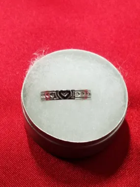White Gold Toe Ring