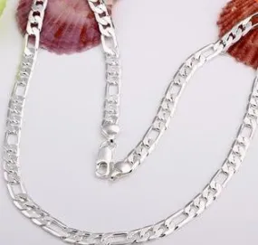 Wholesale 925 silver men's necklace,925 silver jewelry necklace 925 silver necklace   LKN109
