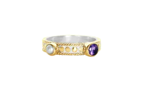 Yellow Gold Gemini Ring
