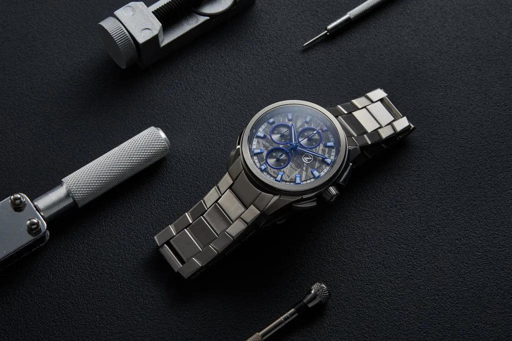 Zelos ZX Chronograph Titanium Bracelet