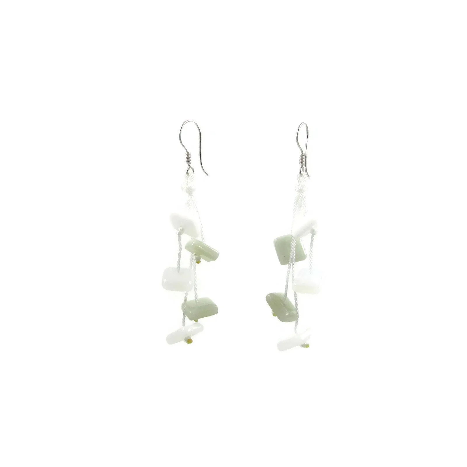 Zen Glass Earrings - Orange